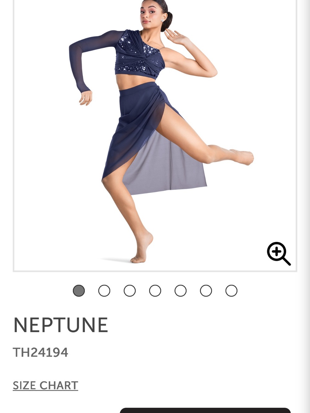 Neptune by Tenth House Dance costume Medium Adult